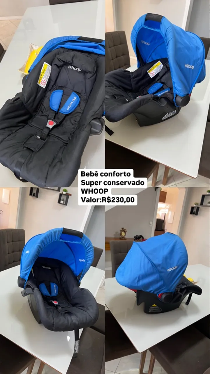 Bebê Conforto Whoop - Super Conservado