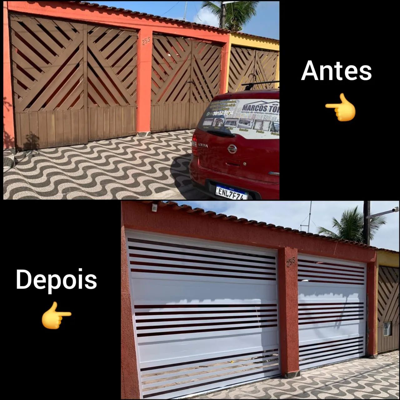 Portao e portas de alumínio resistente - Foto 5