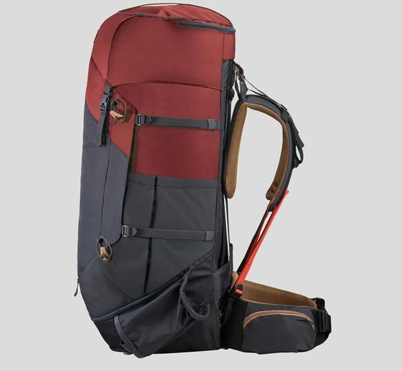 Mochila Masculina de Trekking 100 - 70 Litros Forclaz - Foto 2