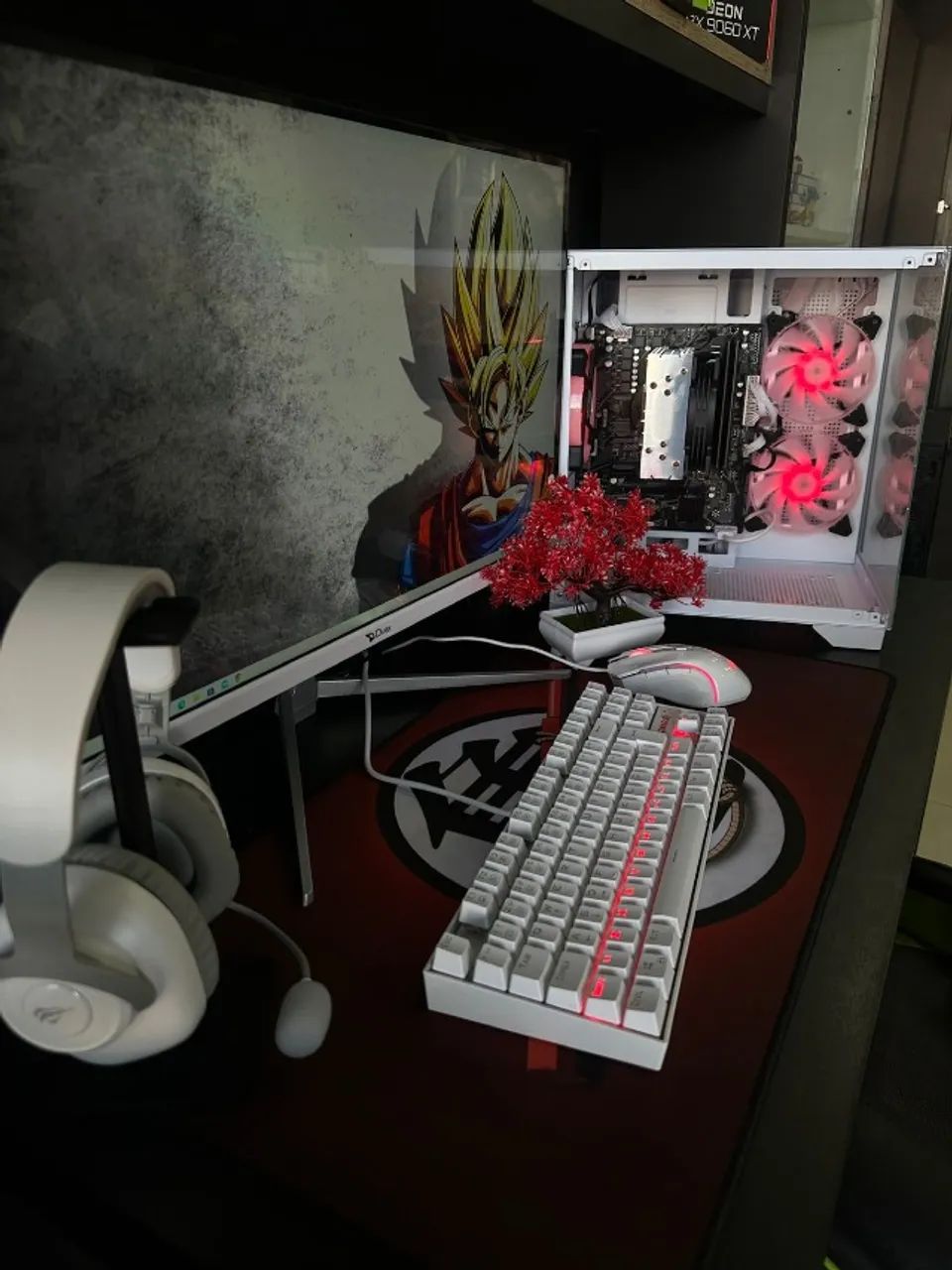 PC GAMER TODO BRANCO RYZEN 5 5600GT 16GB SSD 512GB COM MONITOR 27 Gamer - Foto 4