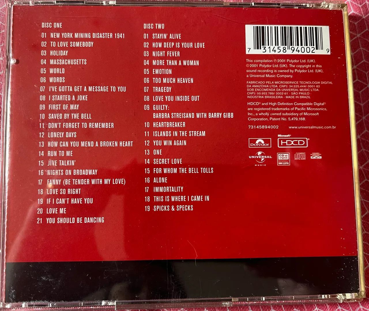 CD Bee Gees - Their Greatest Hits - Foto 3