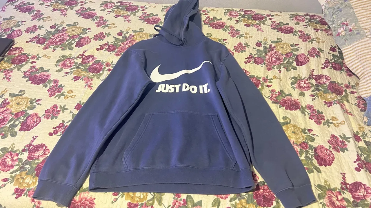 Moletom Nike Just Do It Azul