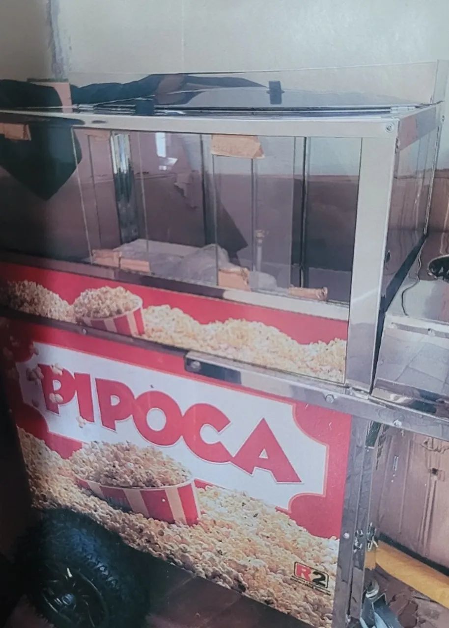 Carrinho de pipoca Novo para quem quiser começar a empreender ou necessita de um novo.