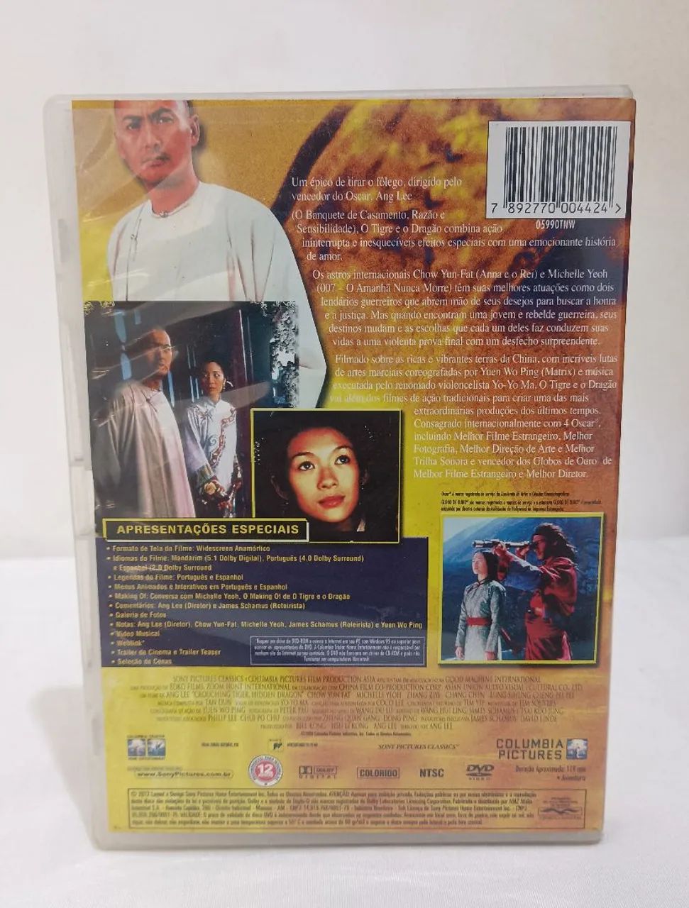 DVD O Tigre e o Dragão  - Foto 2