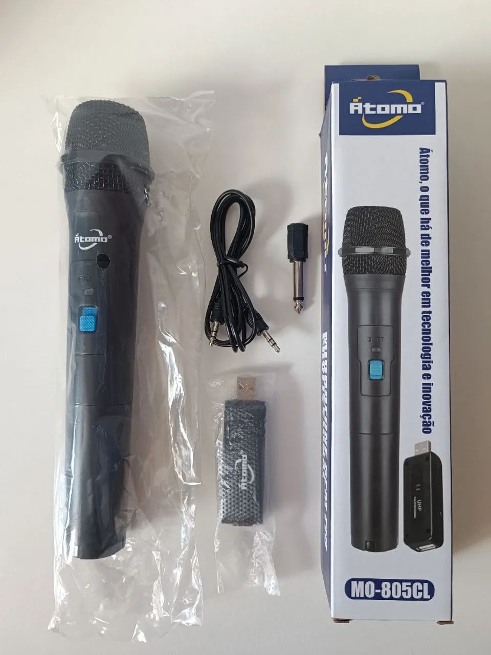 Microfone Sem Fio Atomo (Entrega grátis)