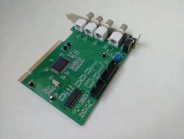 Placa Captura Vídeo DVR 4 Canais Para Câmeras PCI - Sistemas DVR - Foto 5