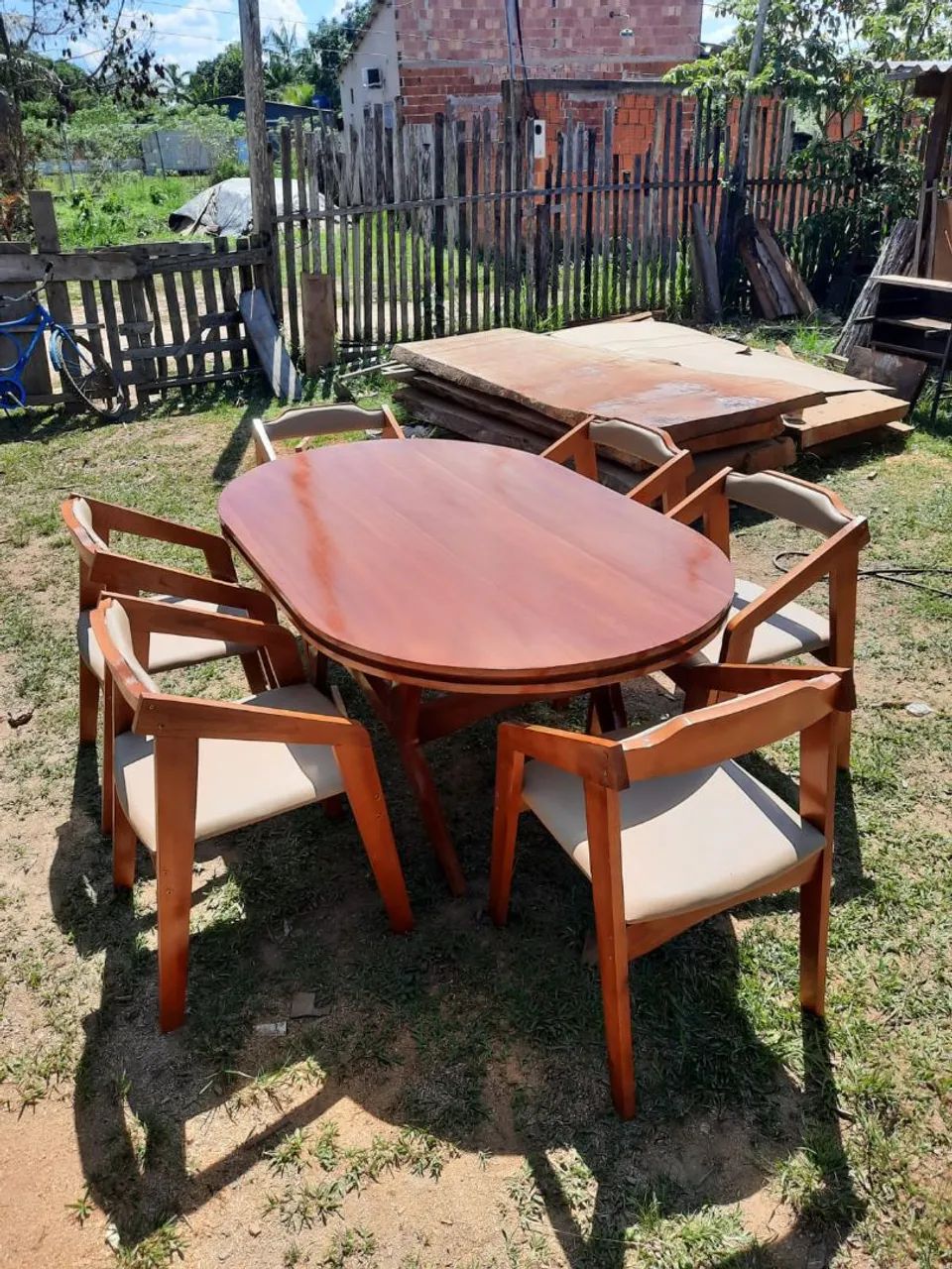 Mesa oval com catacanas - Foto 4