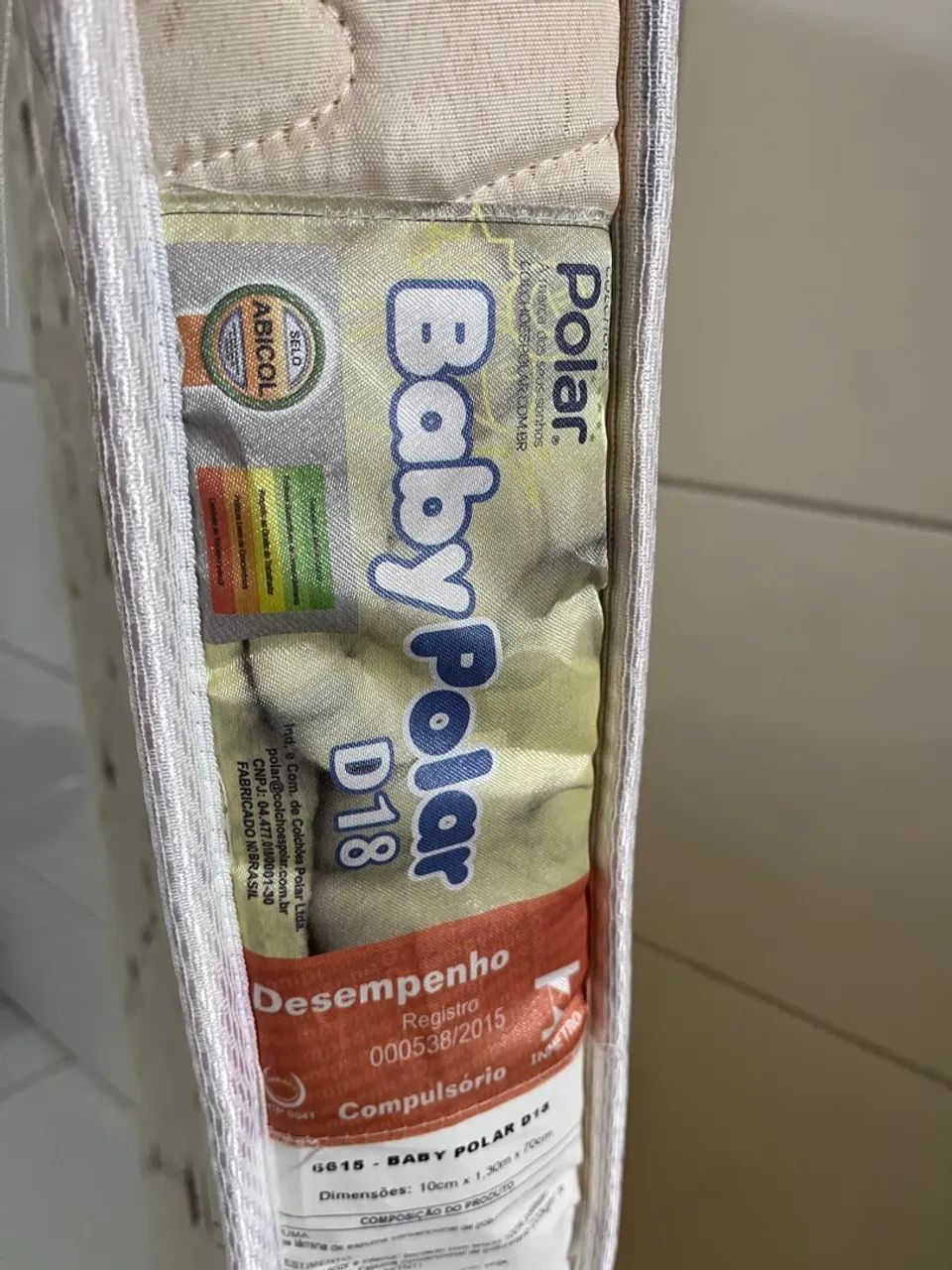 Colchão Baby Polar D18 - Novo
