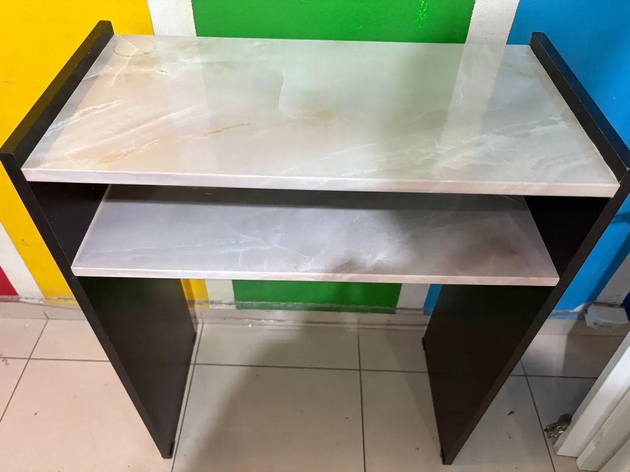 Penteadeira de MDF com Tampo modelo de Mármore - Foto 6