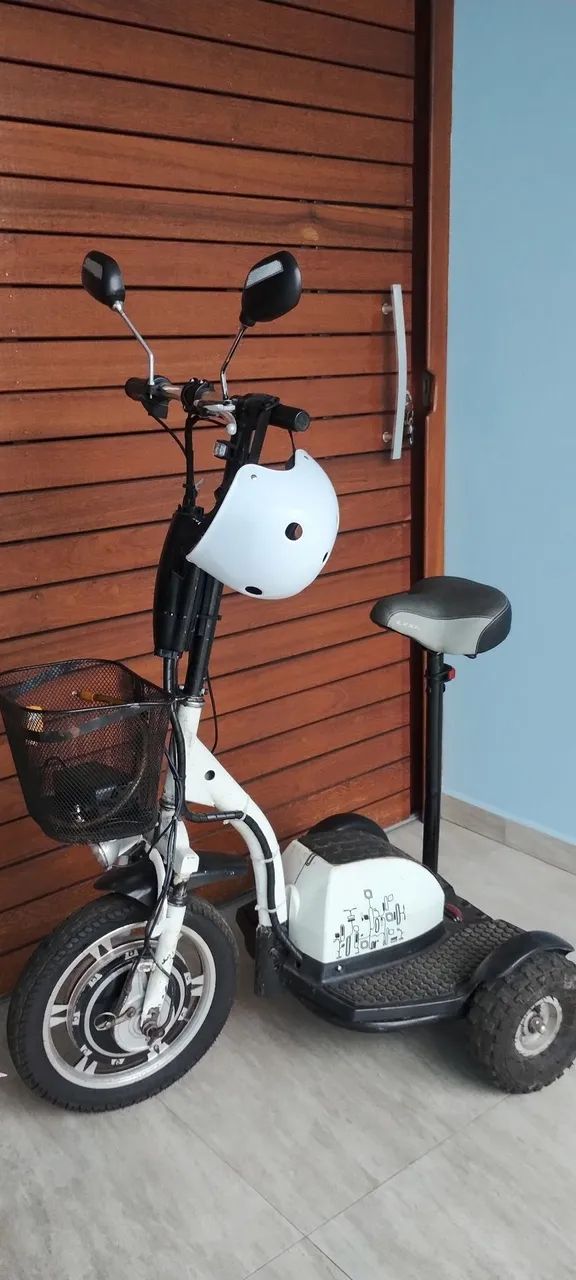 Triciclo patinete elétrico Hurry - Foto 6