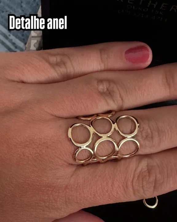 Conjunto Rommanel Círculos Vazados - Foto 2