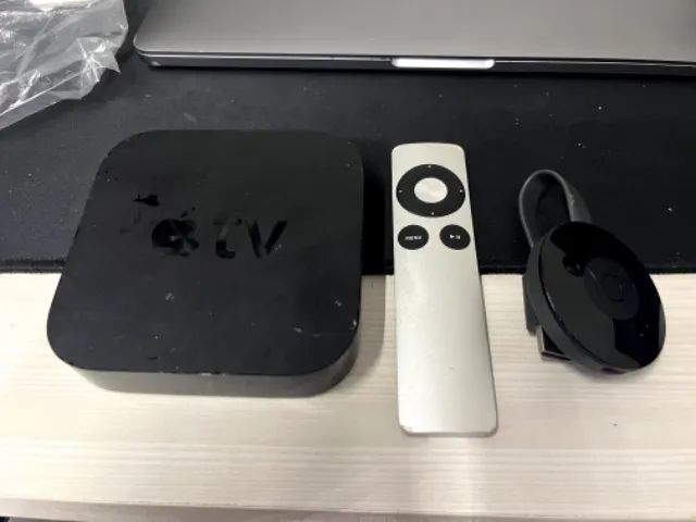 Apple TV 3th Geração HDMI 1080p Preto - Apple + CHROMECAST Brinde!!!
