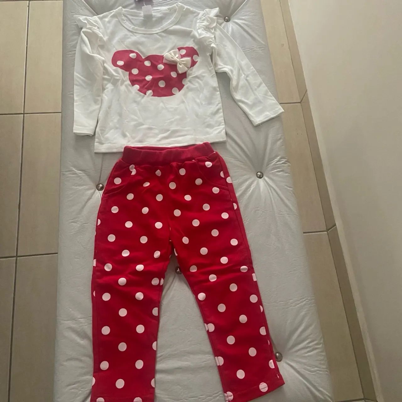 Conjunto Infantil Minnie Floral - Foto 3