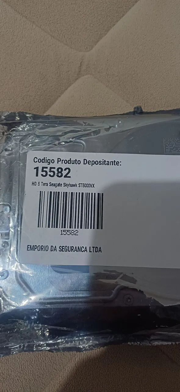 HD 6 terá seagate skyhawk ST6000VX. - Foto 2