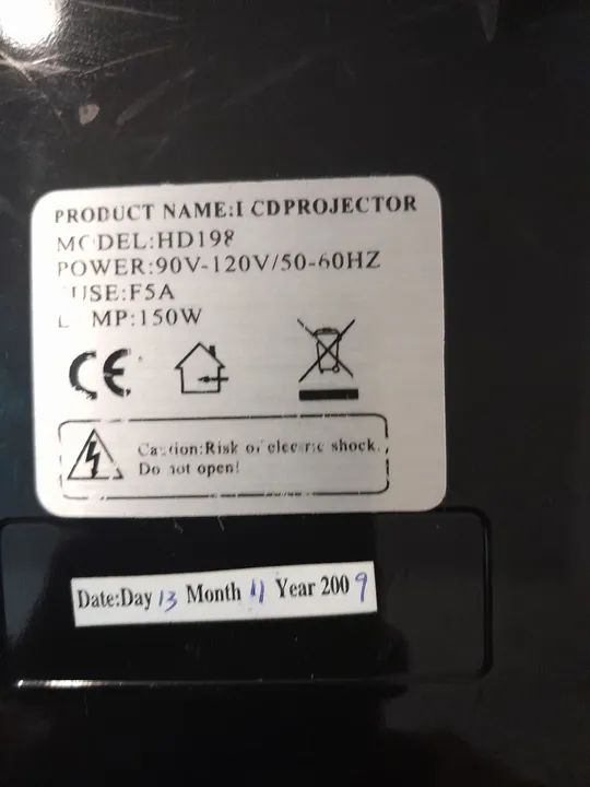 Projetor LCD HD 198 - Foto 3