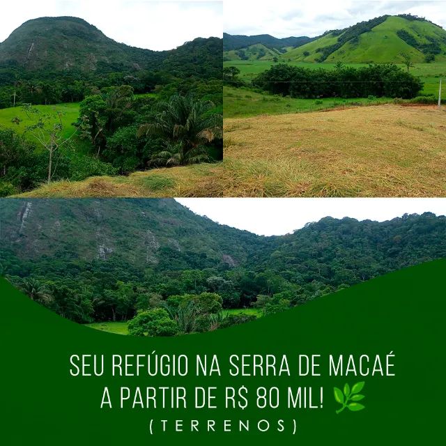 Seu Refúgio na Serra de Macaé a Partir de R$ 80 Mil! ?