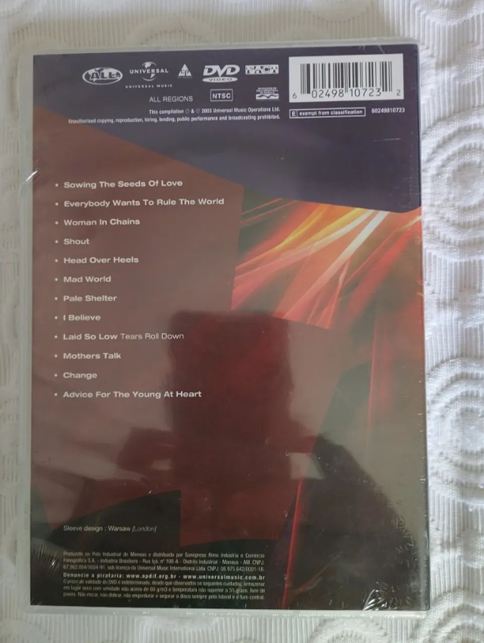 DVD TEARS FOR FEARS GREATEST HITS - Foto 2