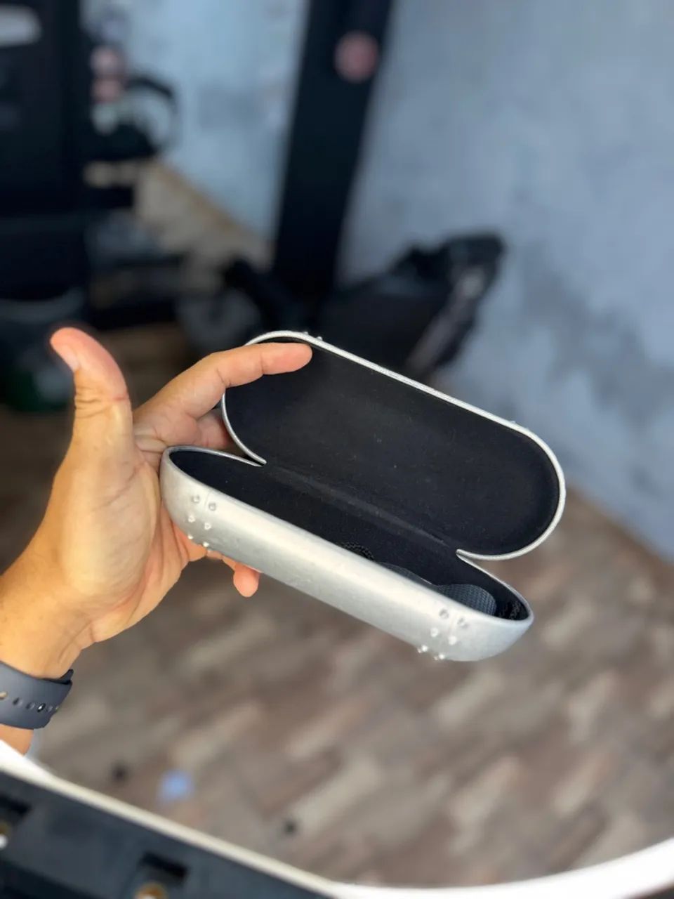 Suporte e case Oakley  - Foto 2