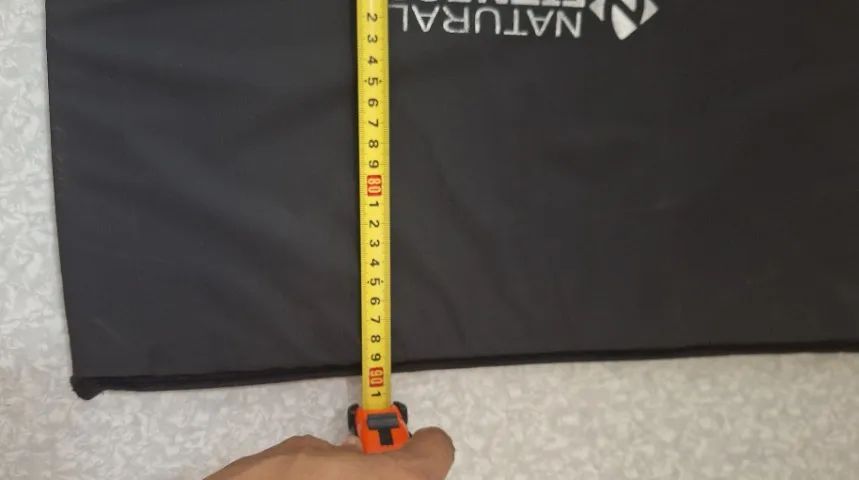 Tapete Colchonete Yoga Pilates Fitness Ginástica Preto - Foto 3