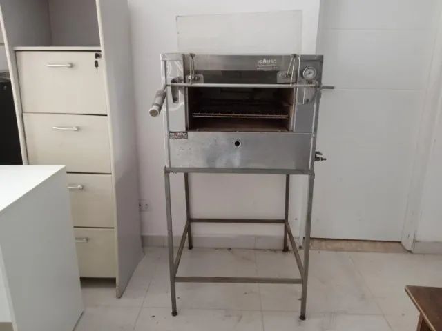 Forno industrial Pramaq em Aço Cinza 139 cm x 67 cm x 80 cm