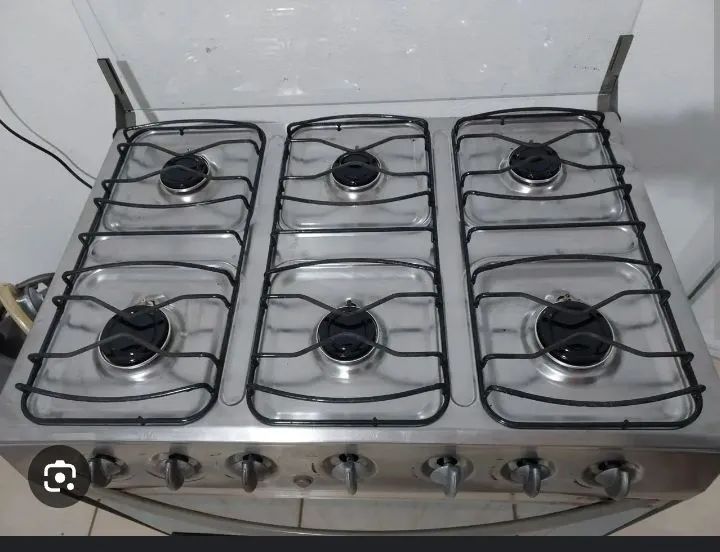 Fogão inox de 6 bocas automático Altas  - Foto 3