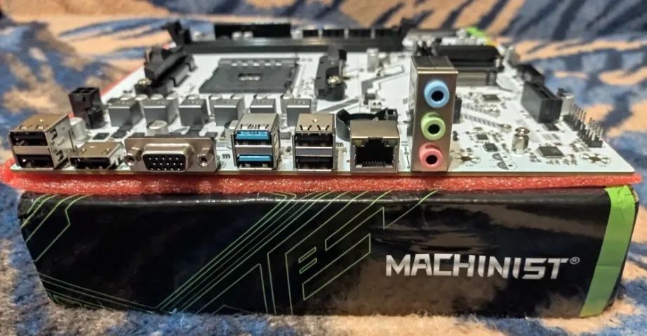 Placa Mãe B450 AM4 MACHINIST Micro-ATX - Suporte Ryzen (1ª a 5ª Geração) - Foto 3