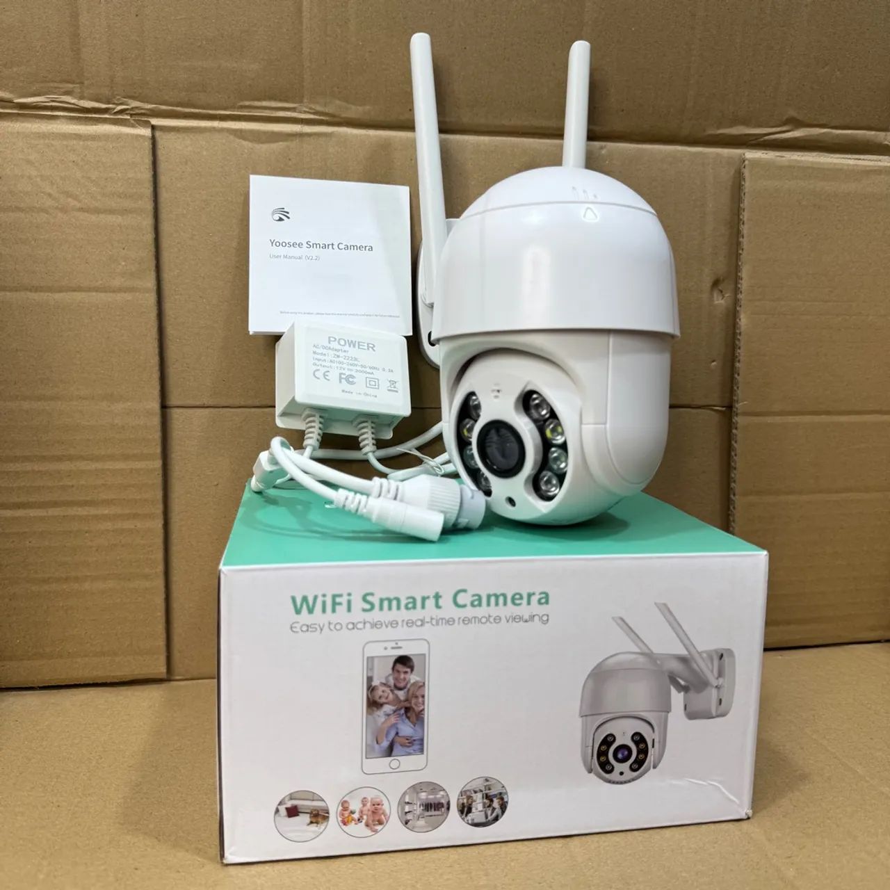 Câmera Wi-Fi Inteligente 1080P HD aplicativo yoosee 