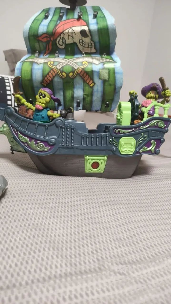 Navio Pirata Fantasma - Brinquedo Infantil - Foto 4