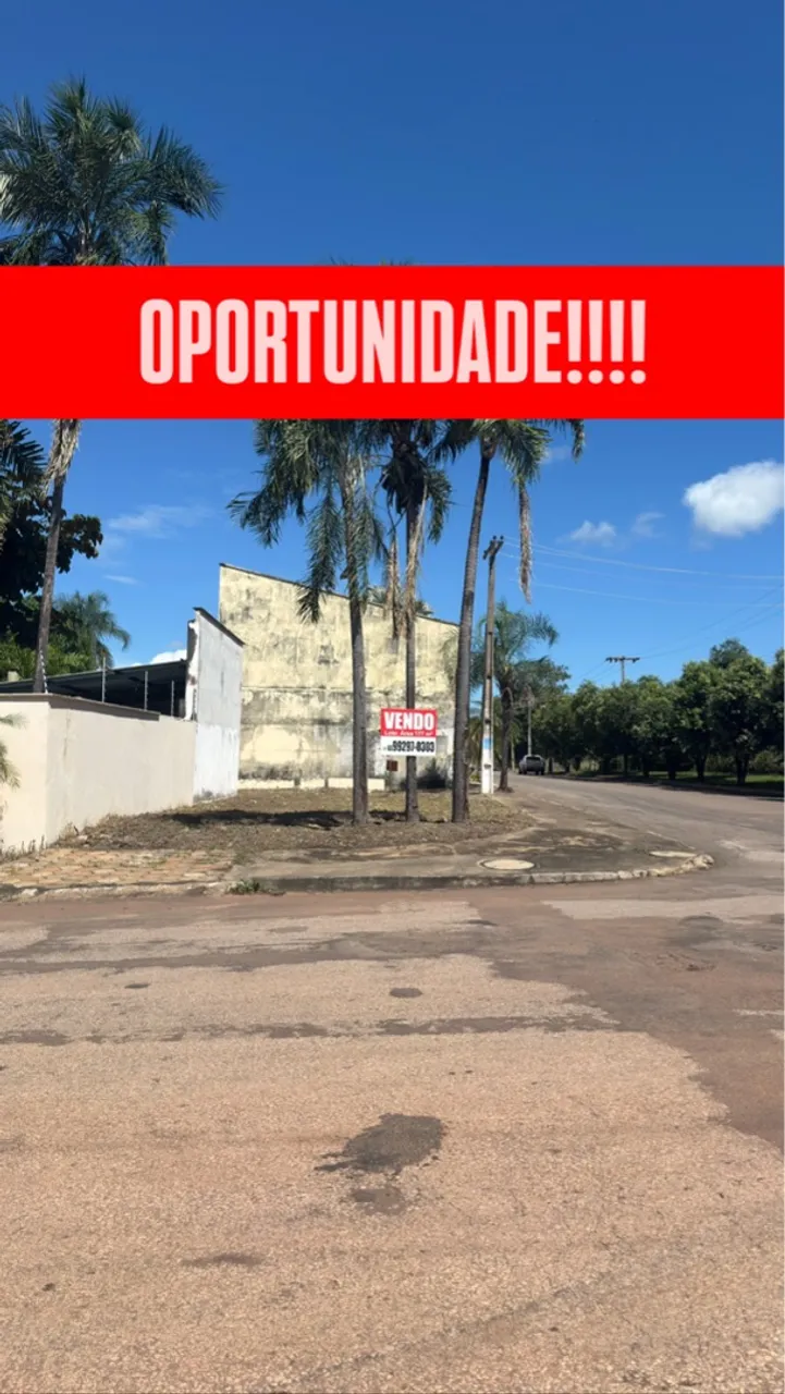 oportunidade Lote de esquina comercial à venda em Gurupi- 177m²