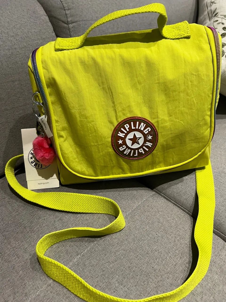 Bolsa Kipling Amarela - Original NOVA - Foto 2