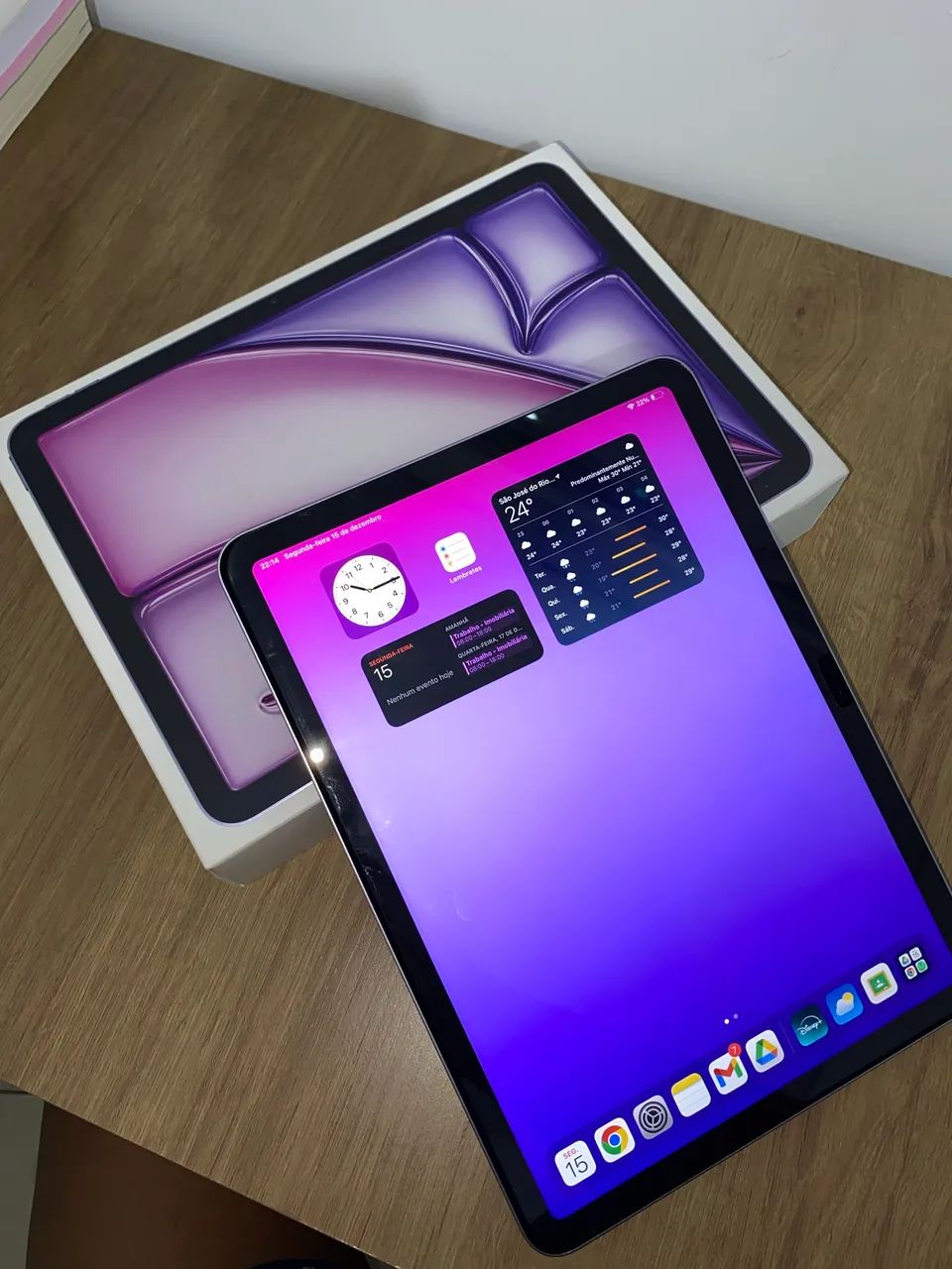 iPad Air 11? (M2) lilás + Apple Pencil Pro - Tablets e E-Readers