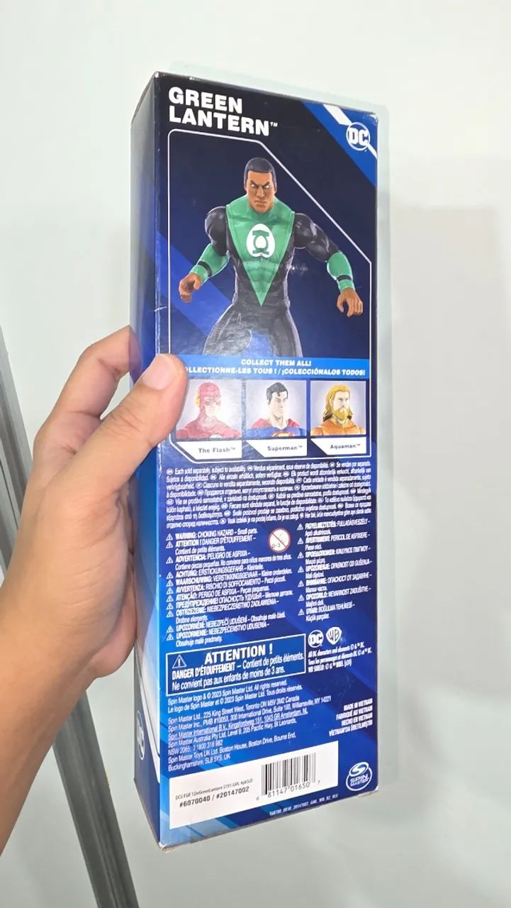 Boneco Lanterna Verde 30 Cm Spin Master Sunny Novo Green Lantern - Foto 4