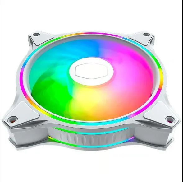 Cooler Master 3 Fan Mf120 Halo 120mm r Argb Sem Controladora  - Foto 4