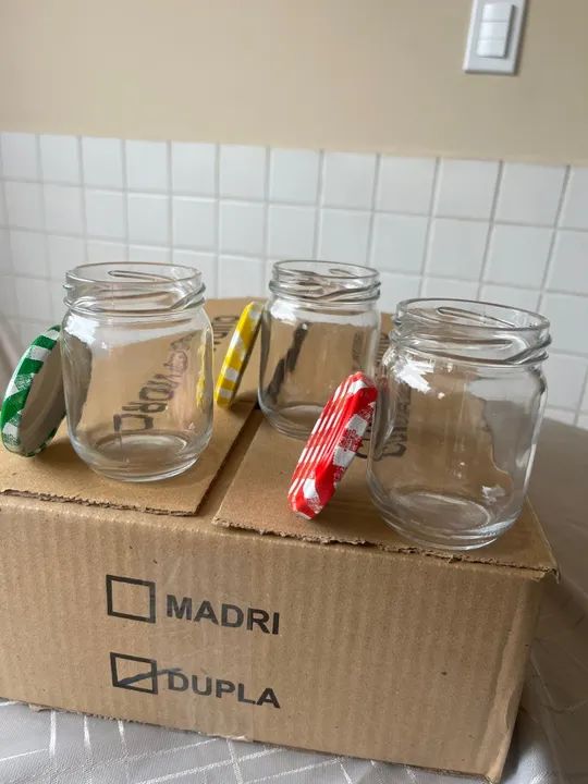 Pote de vidro 200 ml com tampa  - Foto 3