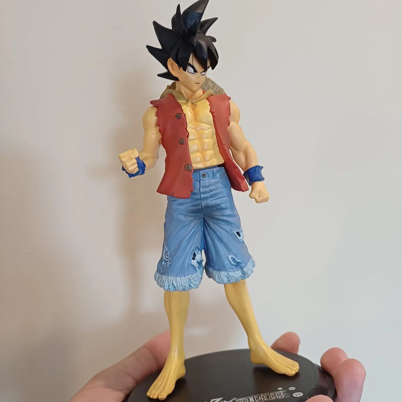 Action figure edição limitada Goku/luffy - Foto 3