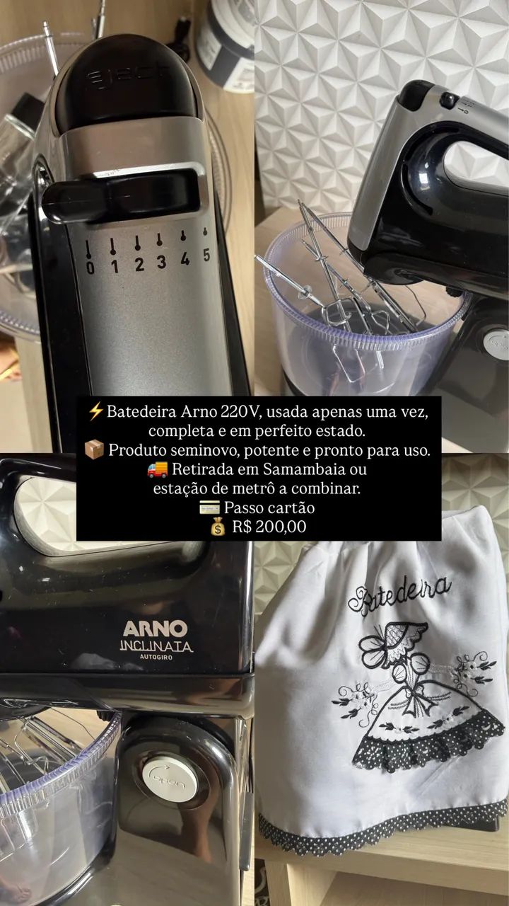Batedeira Arno - Foto 4