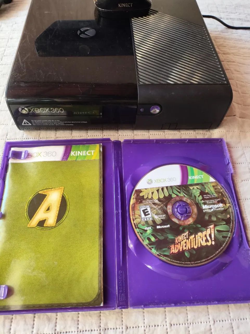 Xbox 360 desbloqueado Super Slim com Kinect e Jogos. - Foto 4