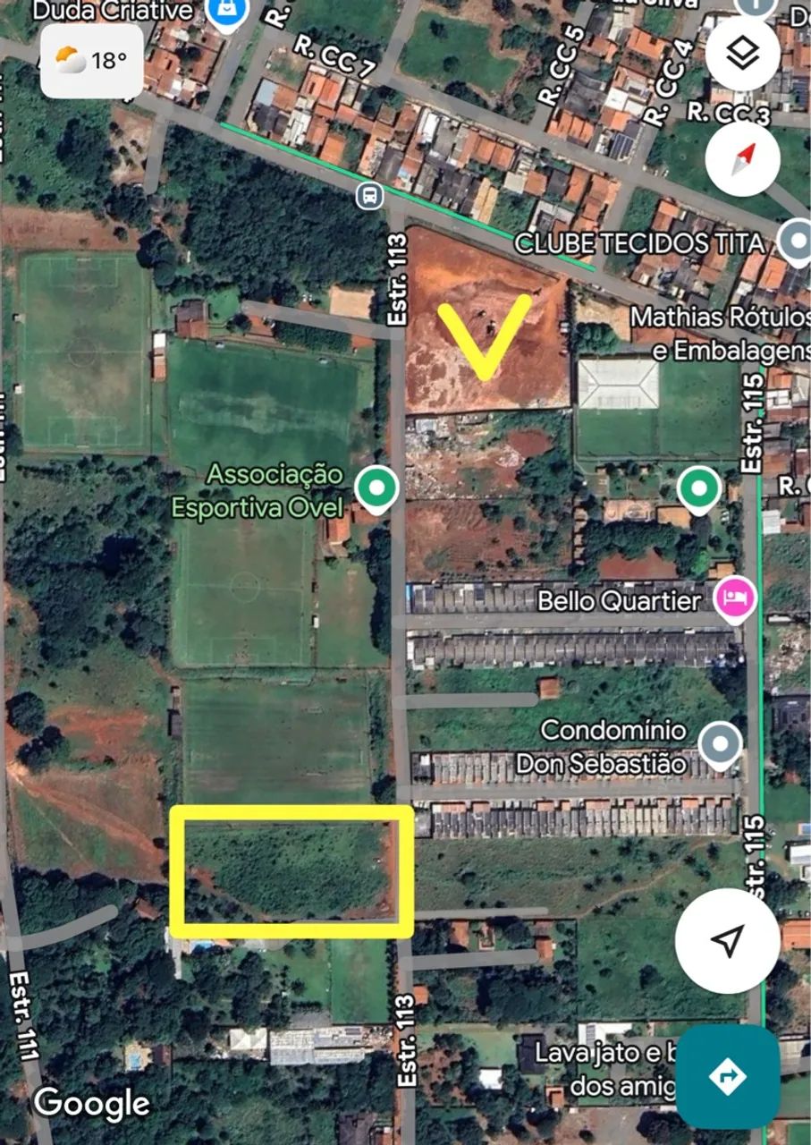 Área 6552m2 região Hugol permuta