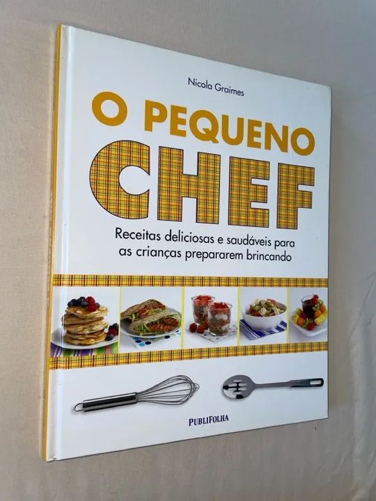 Livro de Receitas O Pequeno Chef - Publifolha