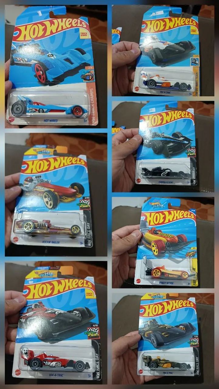 Carrinhos Hot Wheels - Valor unitário
