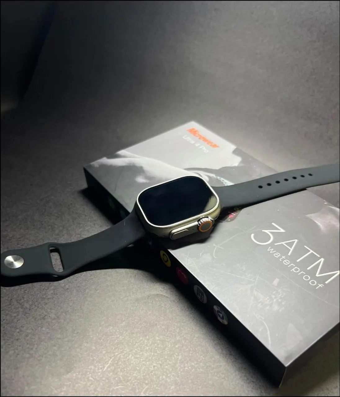[Novo] Sabor Apple watch /  microwear ultra 4 pro com whatsapp, lacrado na caixa - Foto 4