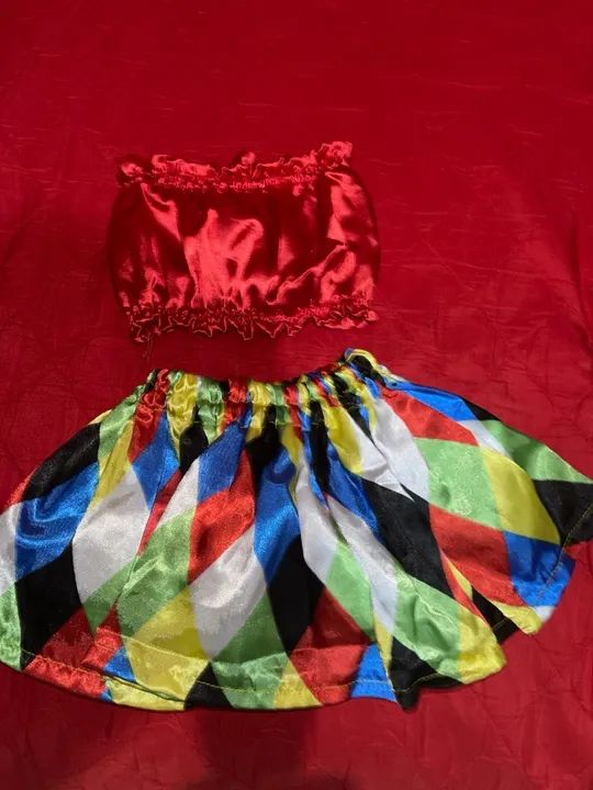 Fantasia de frevo para bebê 