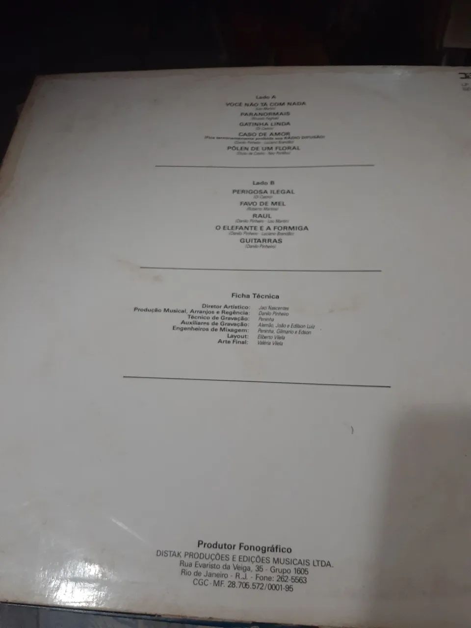 Disco de Vinil Ultra Leve - Foto 2