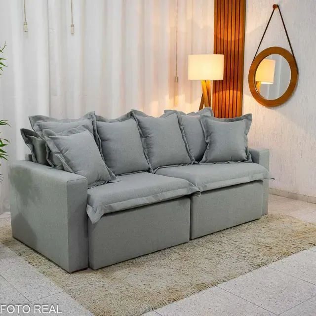 Novidade em estoque!! Sofá Retrátil e Cama Torino 2.10m