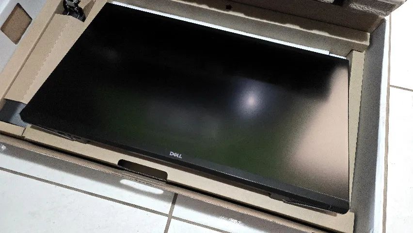 Monitor Dell S2721DGF com LCD trincado (DEFEITO, retirada de peças) - Foto 4