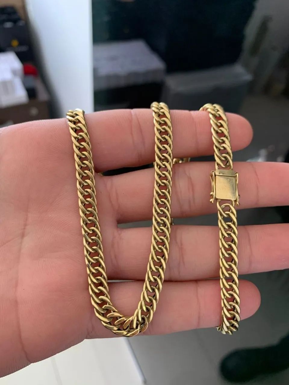 Corrente 6,5mm - Ouro 18k - Foto 5