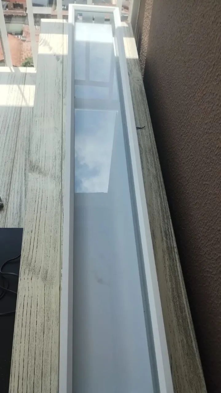 Luminária de Embutir Retangular 1,50x19 com Lâmpadas  (Leia) 