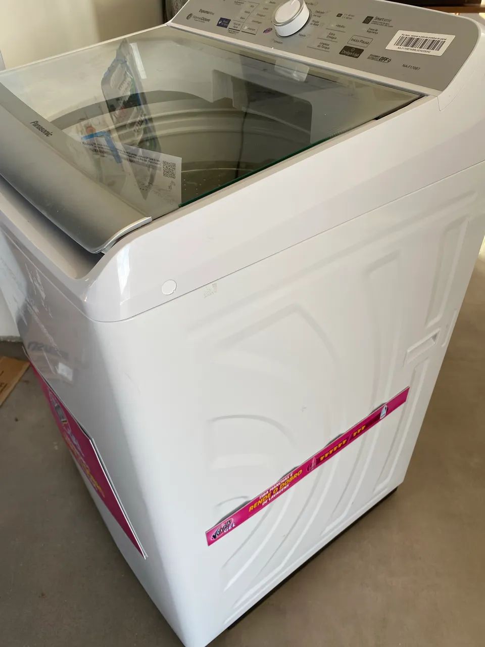 Máquina de lavar roupa 17kg Panasonic 64739934477955122