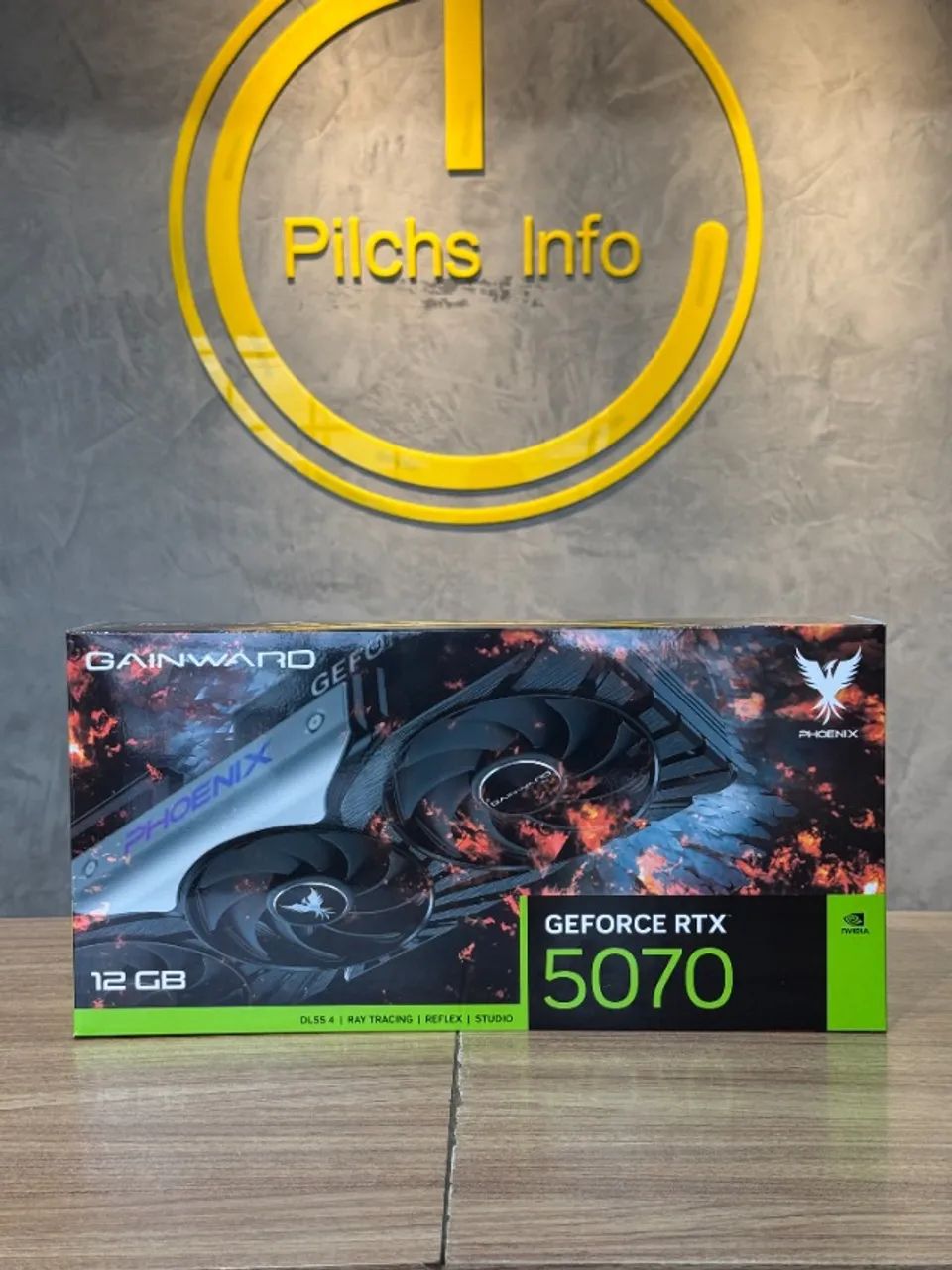 RTX 5070 12GB Gainward NOVA - Loja Física - Garantia - Olx Pay