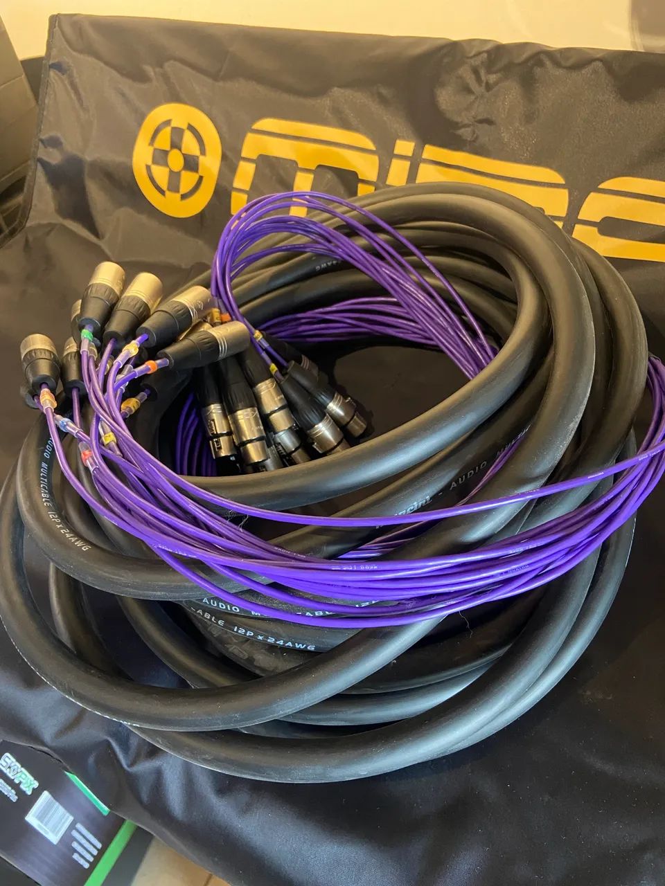 Multicabo Multivia Mancini 12 Vias 15 Metros Conectores Roxtone  - Foto 4